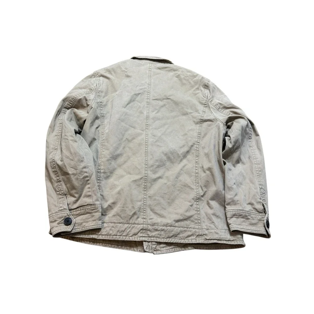 Y2K English Laundry Military CargoField Jacket‎ Gorpcore Barn Chore Coat Xl